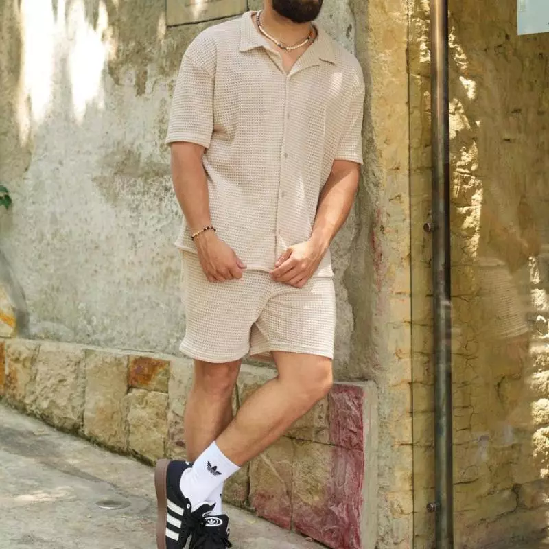 CONJUNTO TEJIDO BEIGE