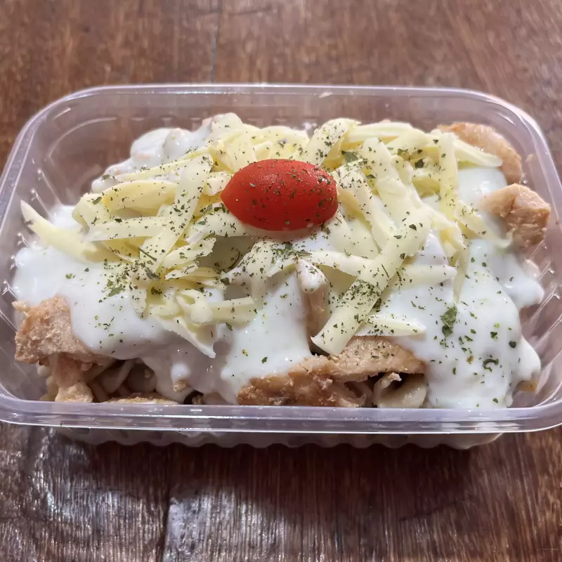 Fusilli ao molho branco