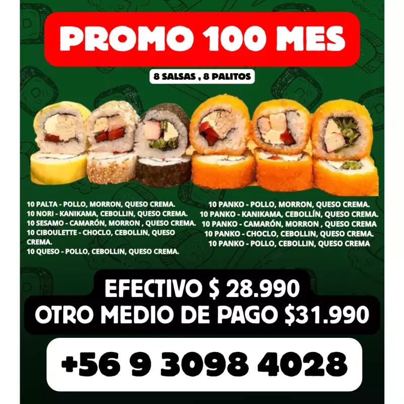 100 Cortes Promo Mes