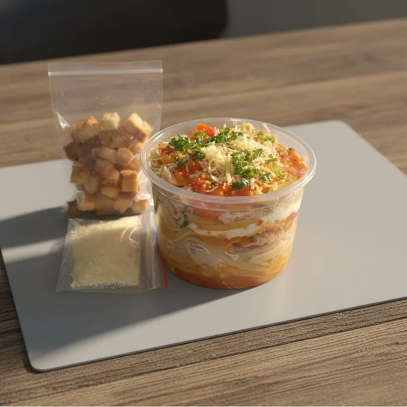 Macarrão Frango ao Molho (500ml)