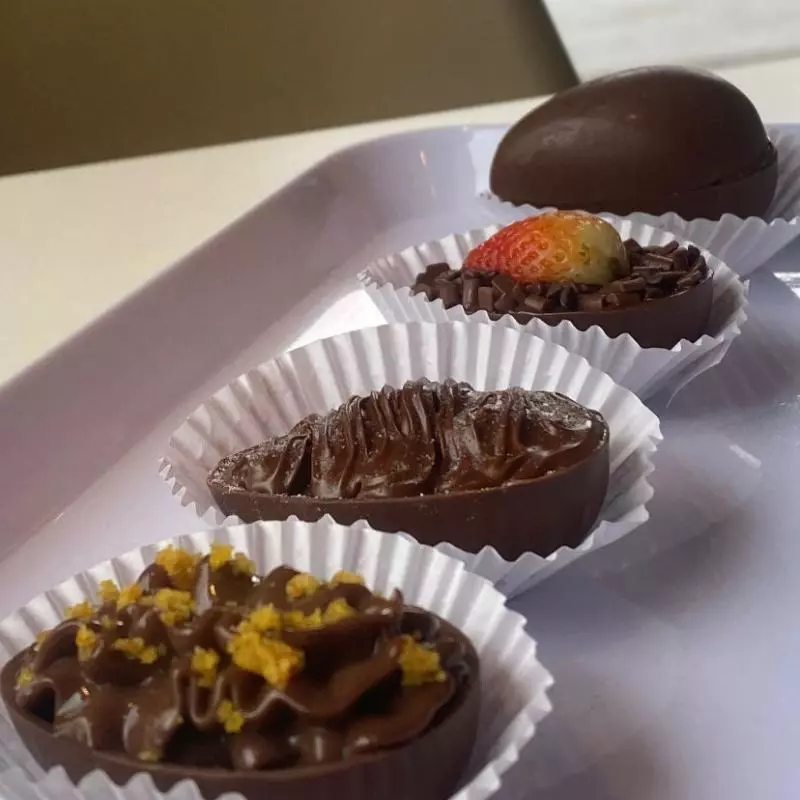 Mini ovinho ninho com nutella