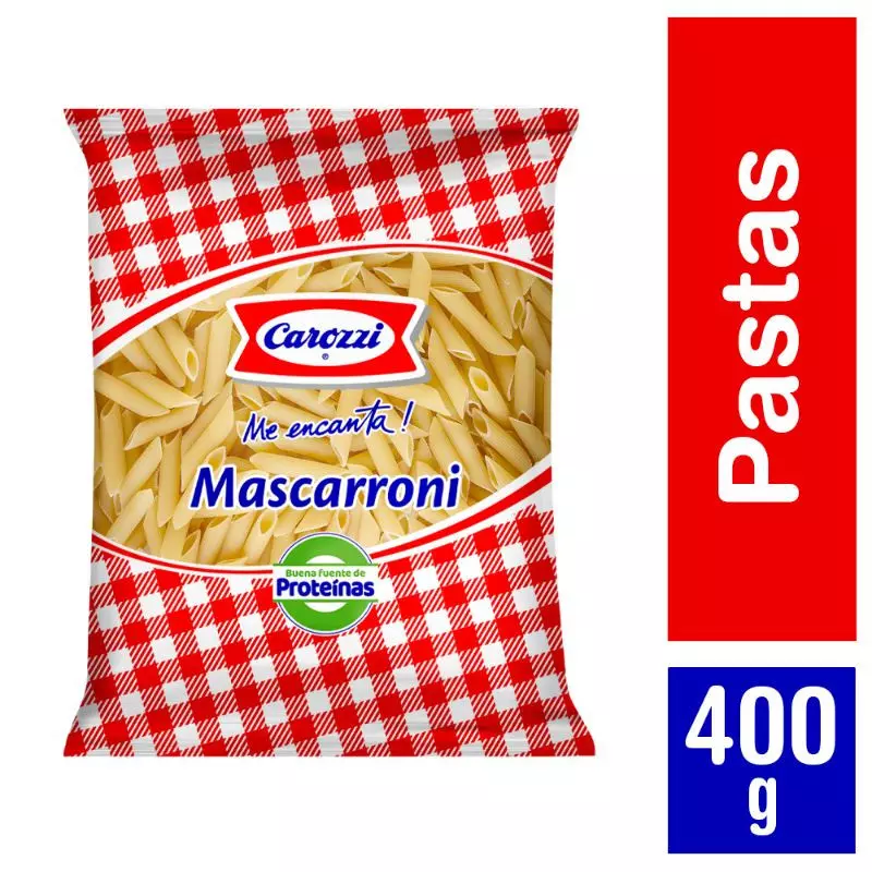 Pastas Carozzi Mascarroni