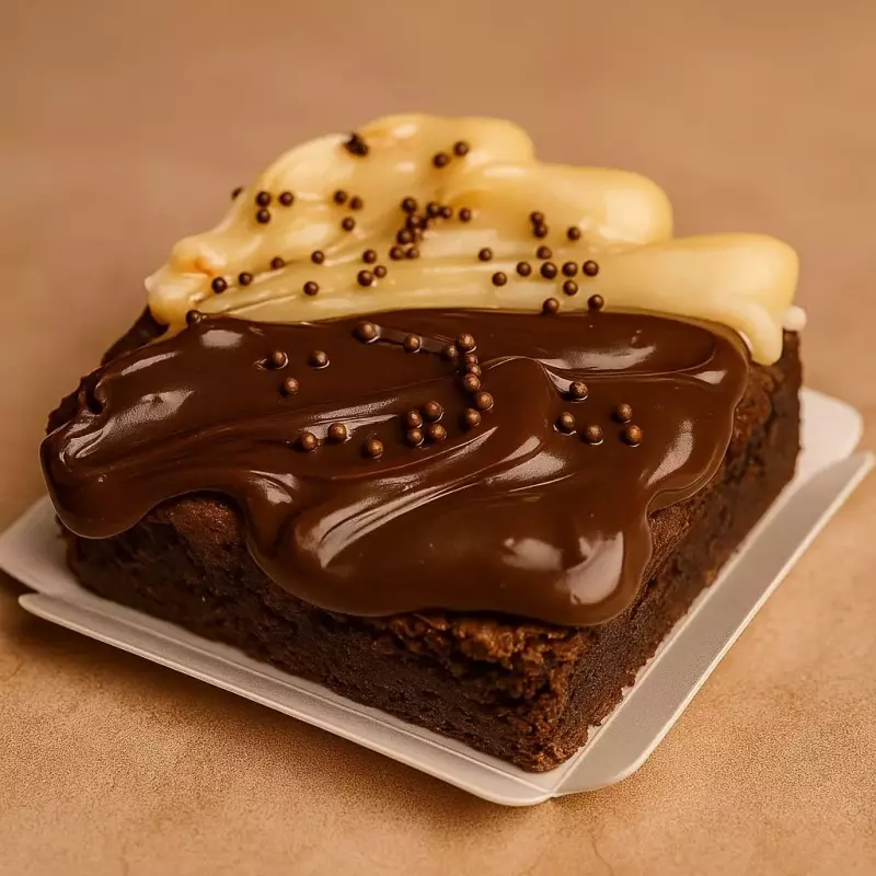 Brownie com Cobertura