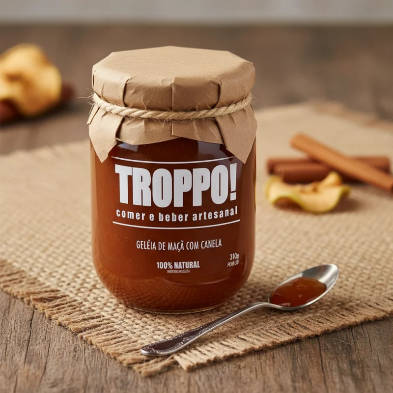 Geleia Maça com Canela Troppo