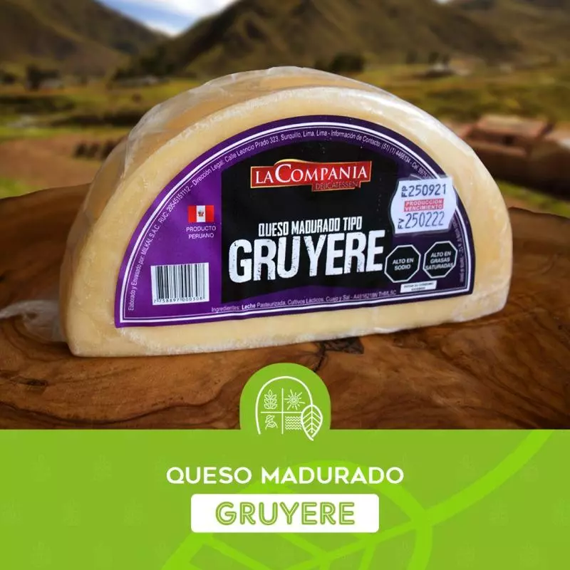 QUESO TIPO GRUYERE - PUNO