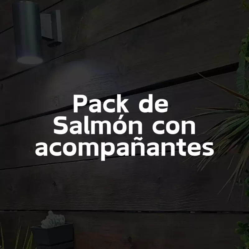 Salmón - Pack con acompañantes