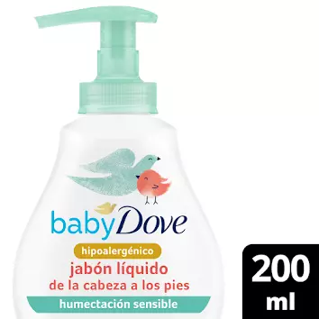 Jabón Dove Baby Líquido humec. sensi