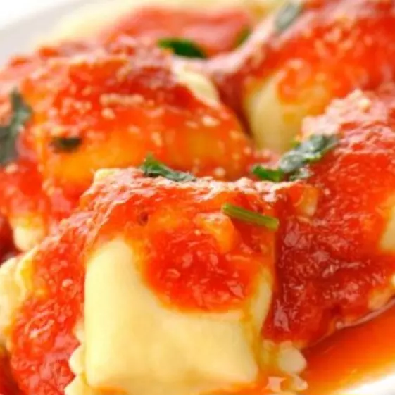 Ravioli Mozzarella Tomate
