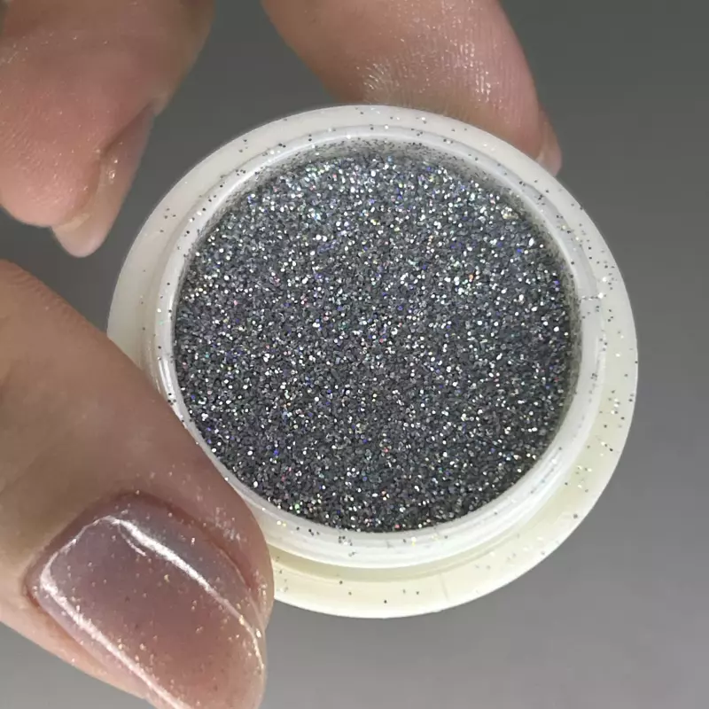 Glitter Fino Prata N•81