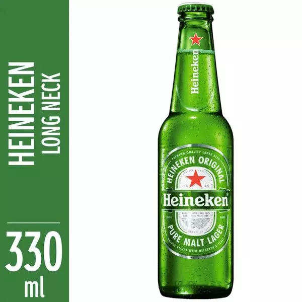 CERVEJA LONG NECK HEINEKEN 330 ML