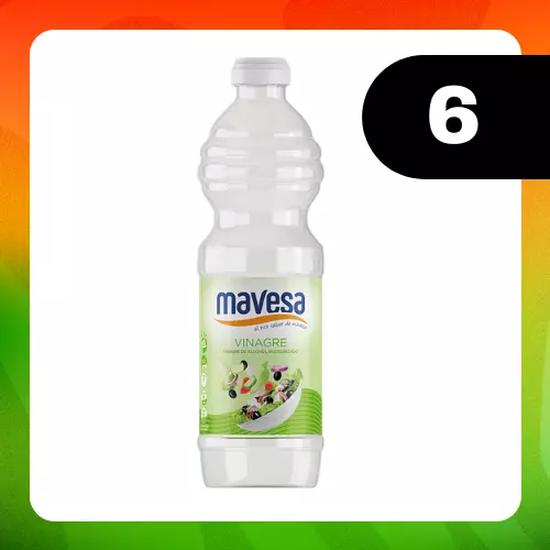 Medio Bulto Mavesa Vinagre 1l