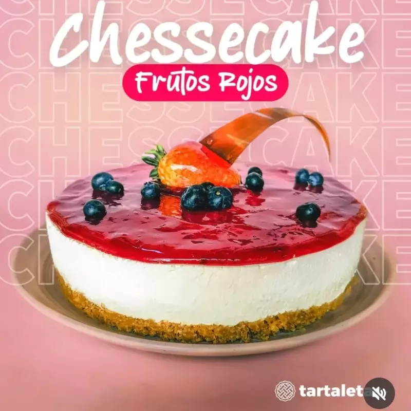 Chesse cake de frutos rojos