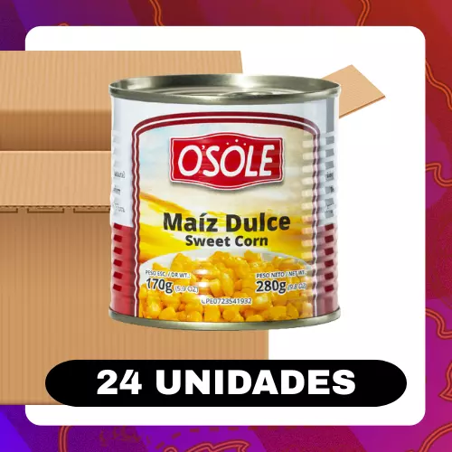 Bulto Osole Maíz Dulce 280g