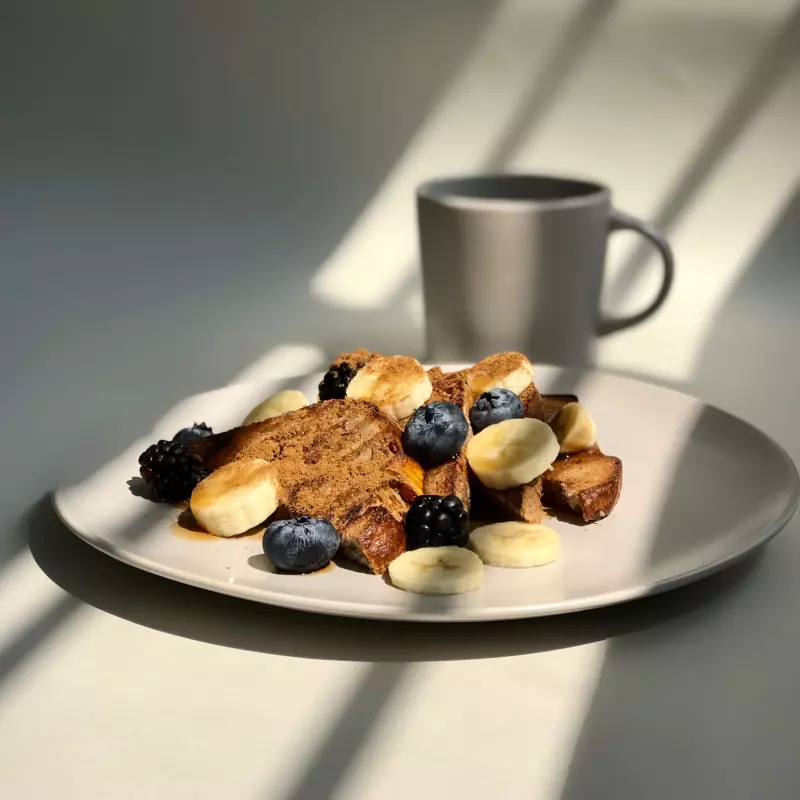 PAN FRANCES PLATANO NUEZ,VEGAN+CAFÉ