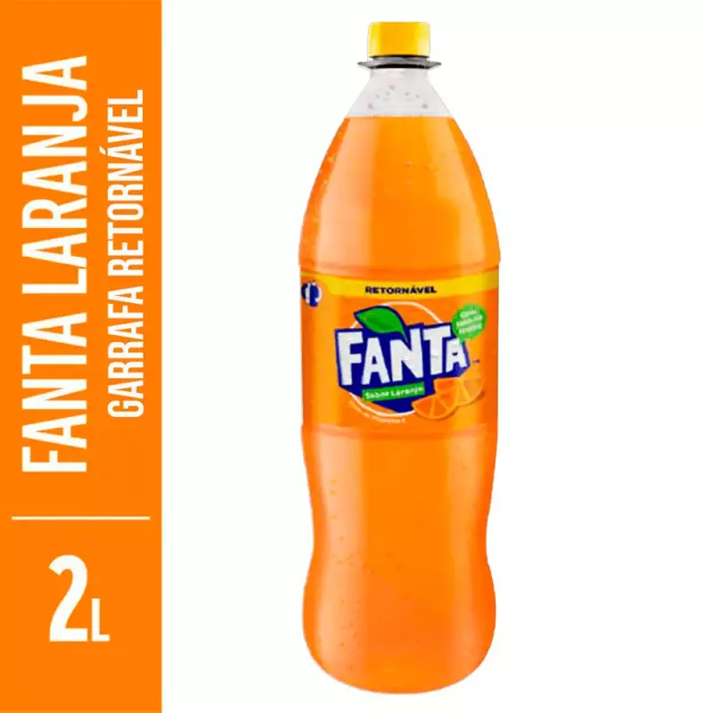Fanta Laranja 2L- RETORNÁVEL