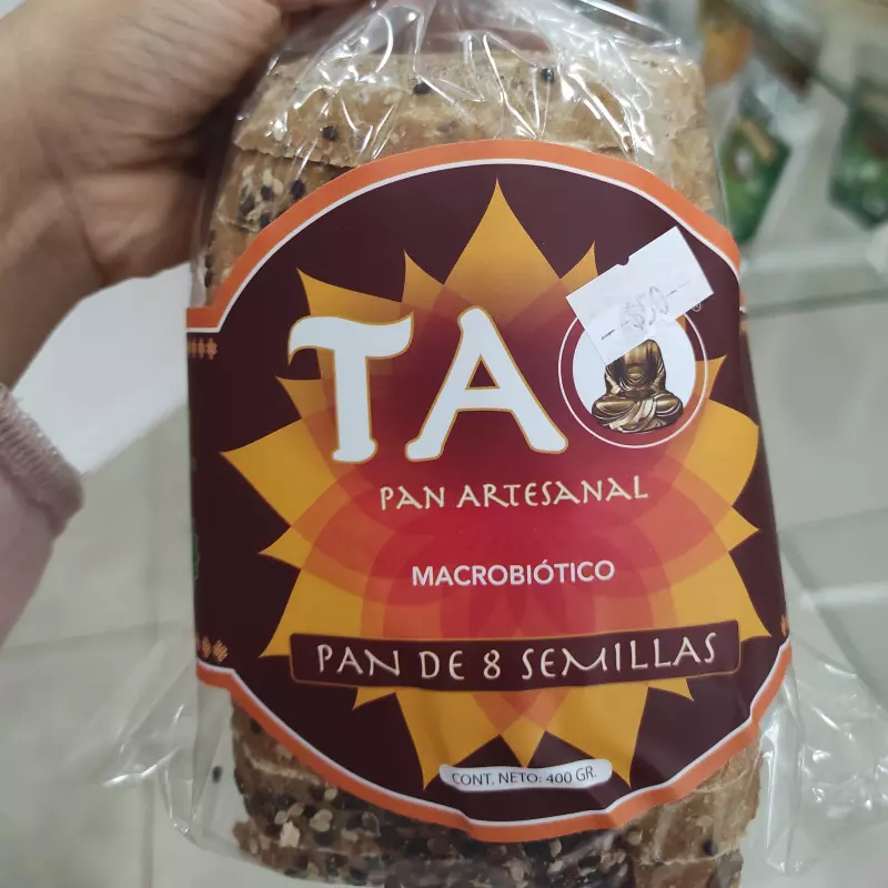 Pan caja mitad semillas