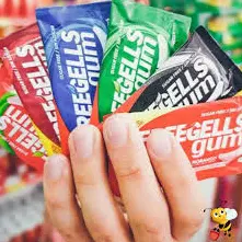 Chiclete Freegells Gum