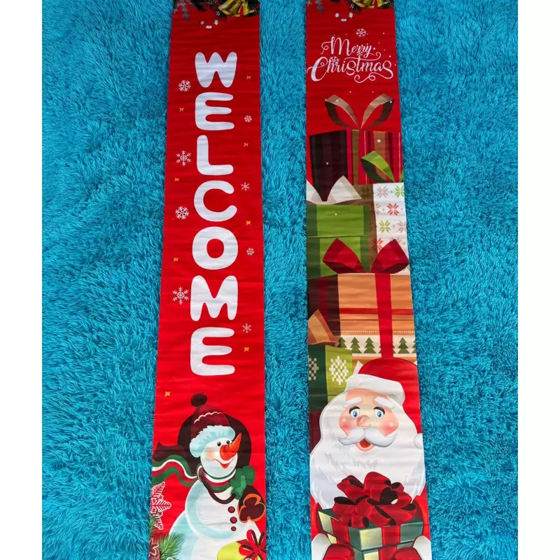 🎄SET DE 2 PENDONES NAVIDEÑO🎄
