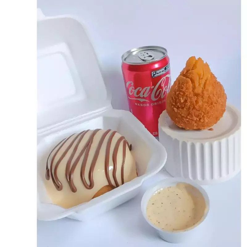 Ki Sabor - coxinha +coca + bolo+ M