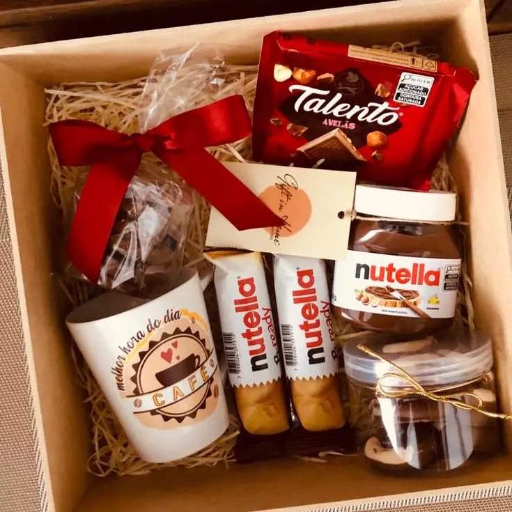 CESTA DE CHOCOLATE DELICIAS DE AVELÃ