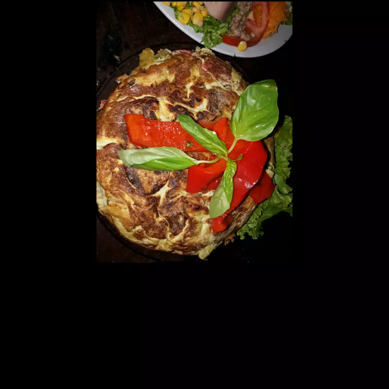 Tortilla  de papas  española