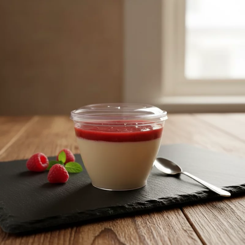 Panna Cotta Frambuesa