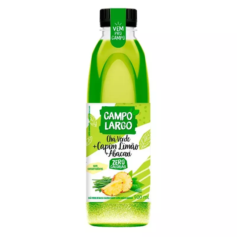 Chá Verde Abacaxi e Capim Lim. 900ml