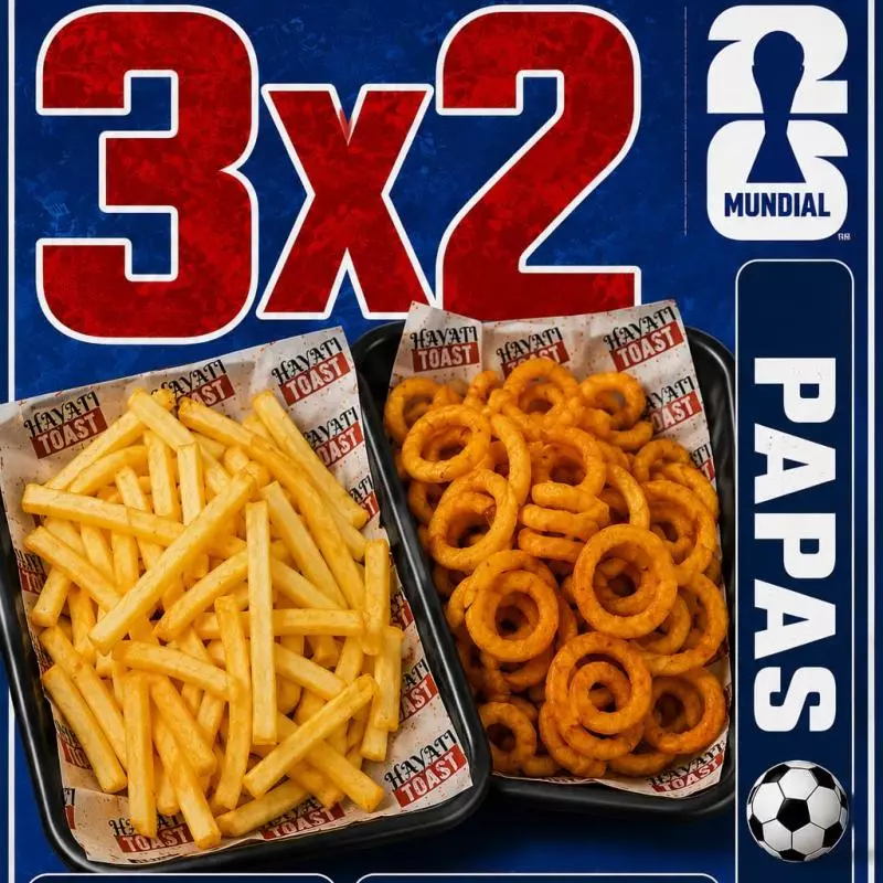 Papas Curly 3x2