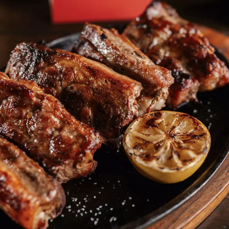 ASADO DE TIRA CHANCHITO  APROX 700