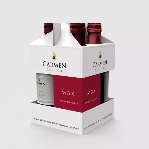Four Pack Vino Carmen Margoux 13°