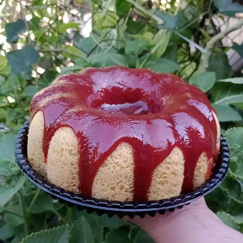 Broa de Fubá com Goiabada