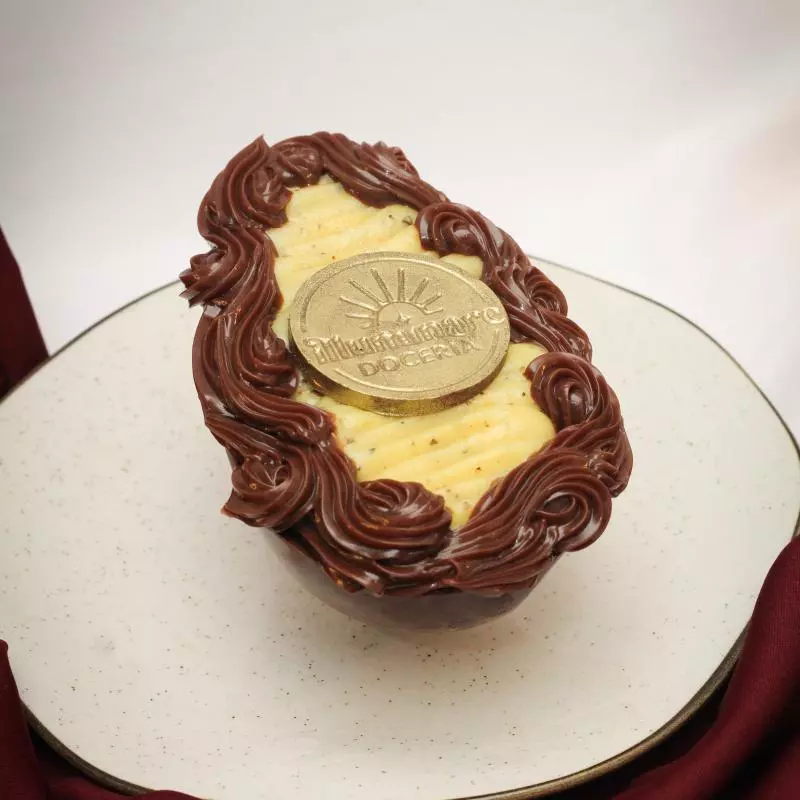 Maracujá com chocolate