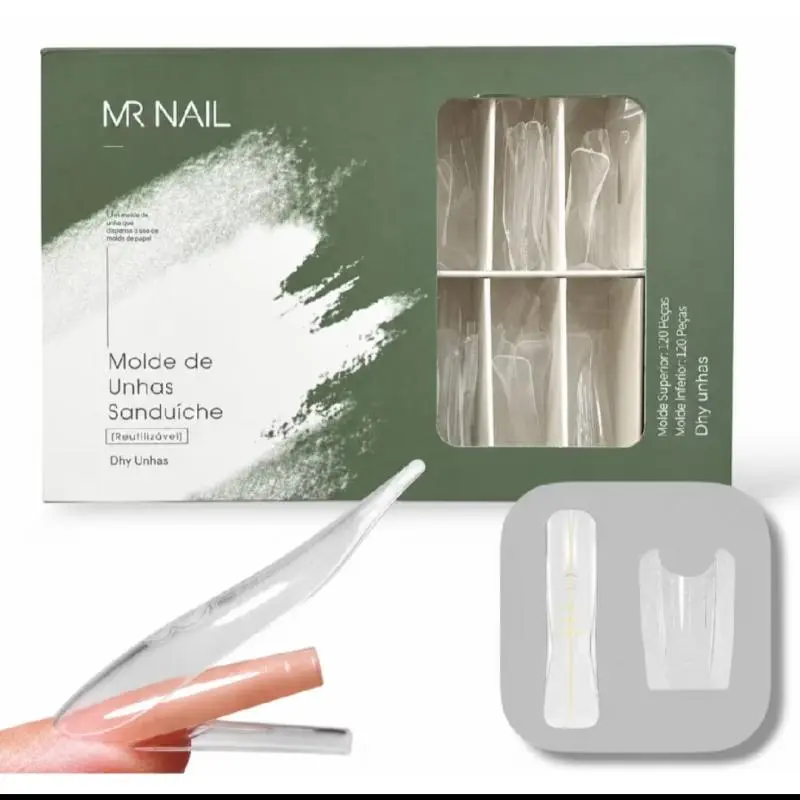 Molde MR Nail Sanduiche Quadrado