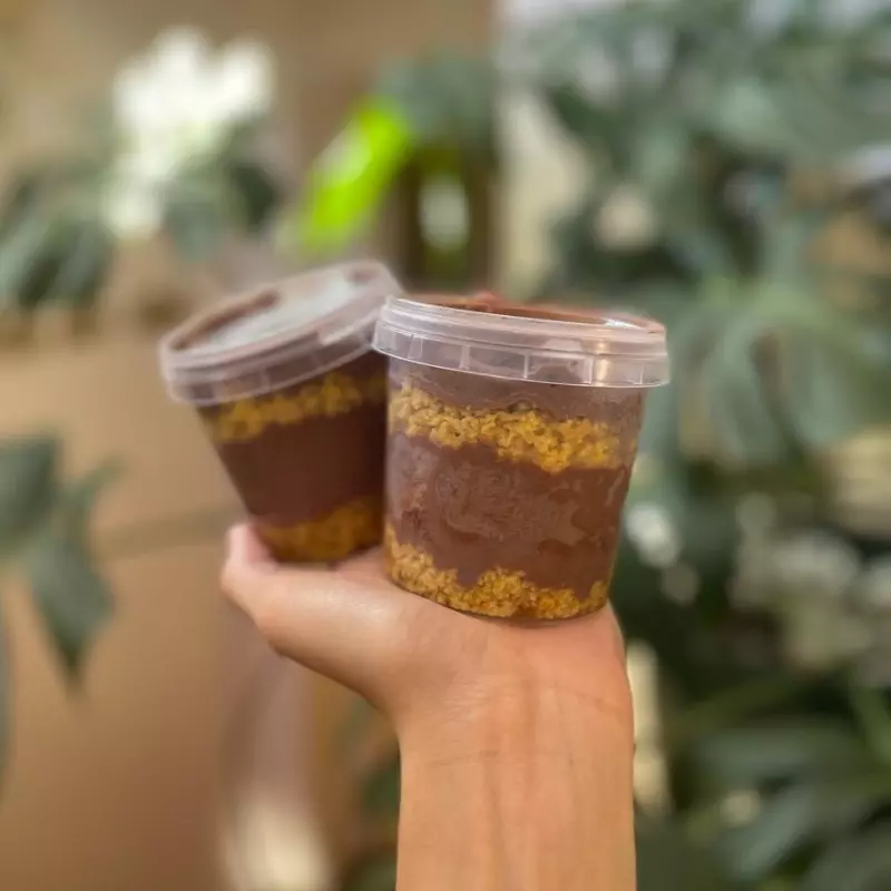 CENOURA COM BRIGADEIRO LOW CARB