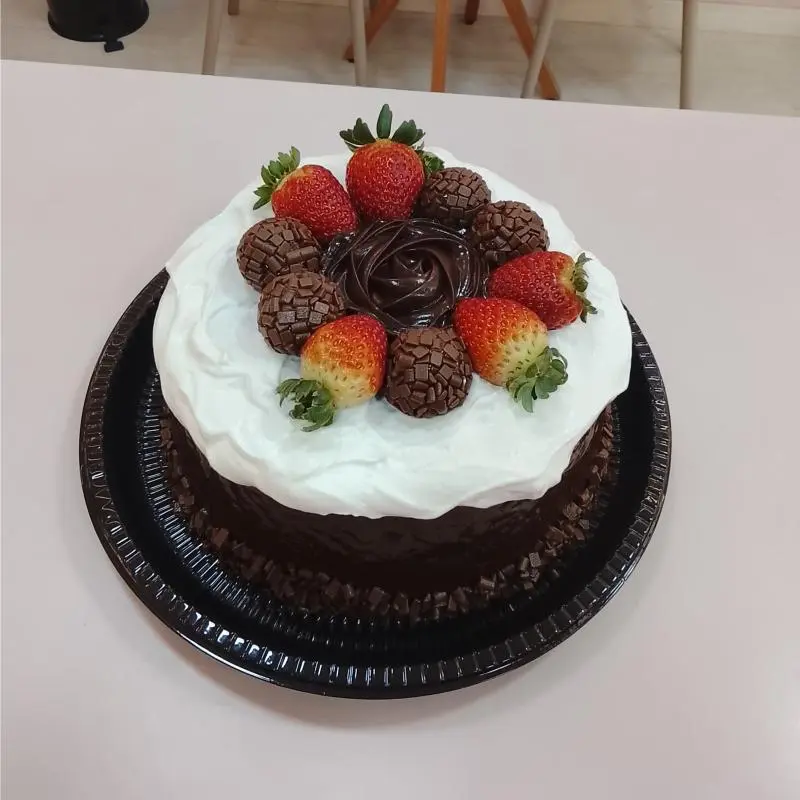 Vulcão chocolate
