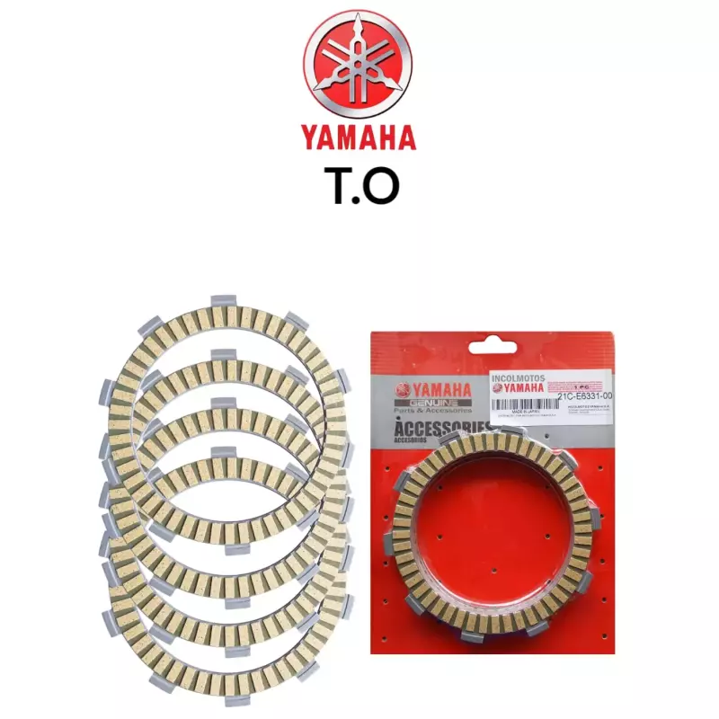 DISCO CLUTCH FZ 16 RACING BLANCO