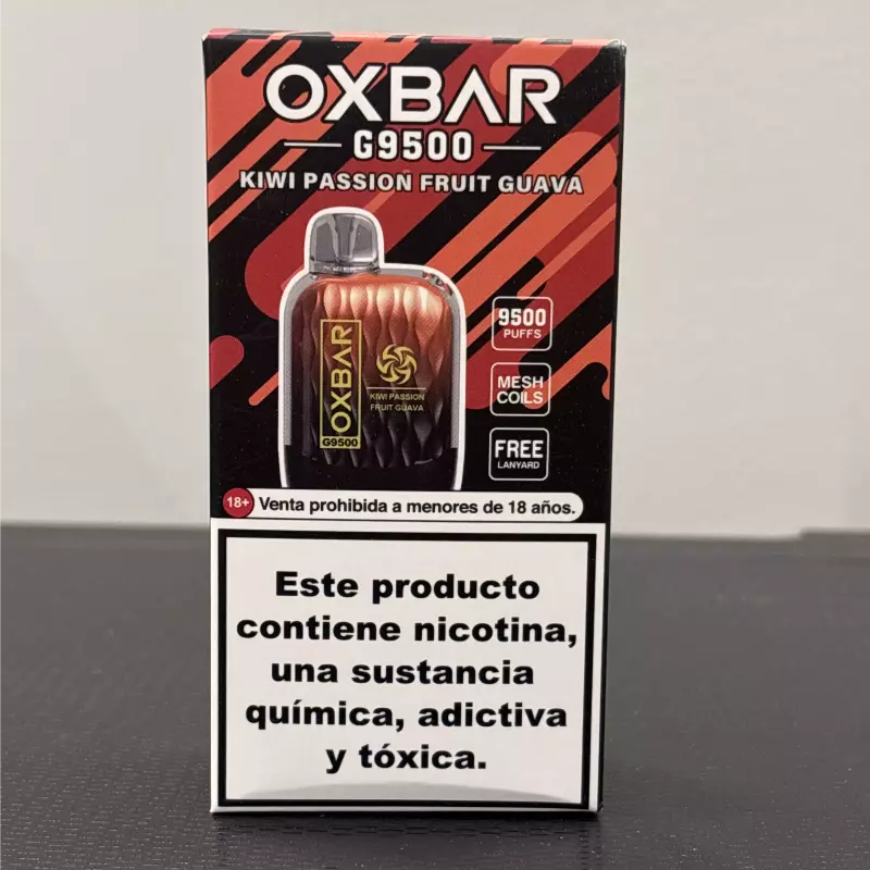 OXBAR G9500 KIWI/MARACUJÁ/GOIABA