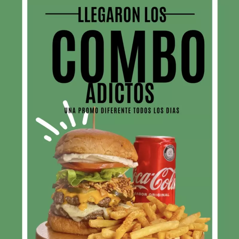 COMBO ADICTOS BOSTON BURGER
