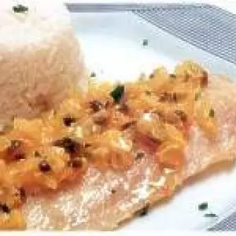 Isca de pescada amarela