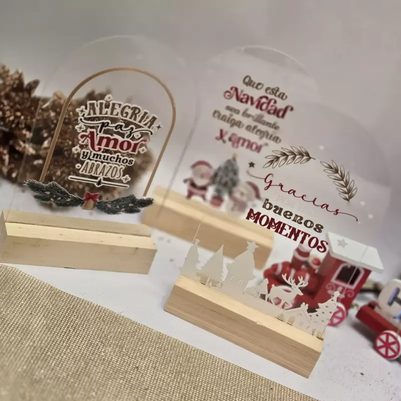 Acrílico Decorativo Navidad