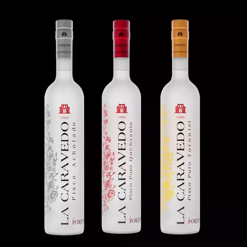 LA CARAVEDO PISCO PURO 750 ML