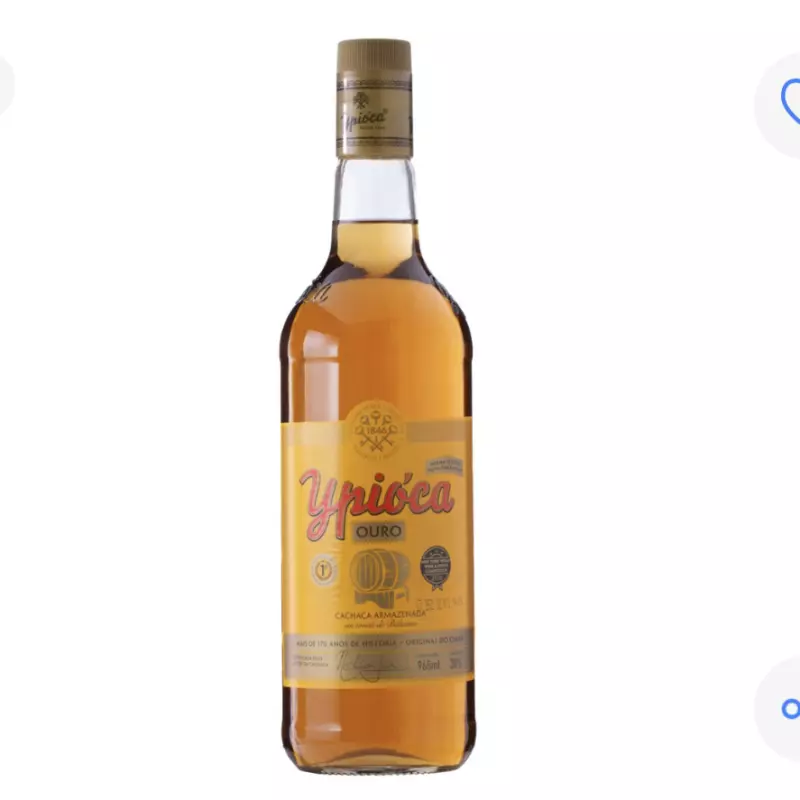 Cachaça Ypióca gota ouro 965ml