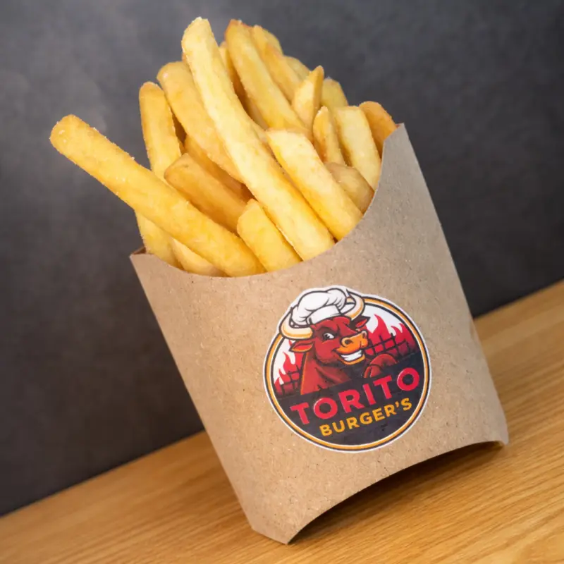 Cono de papas fritas