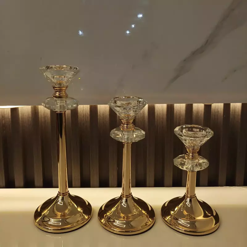 CANDELABROS SET X 3 JX-344B