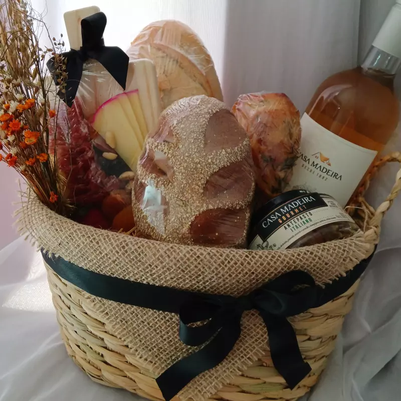 Cesta Rustic Gourmet