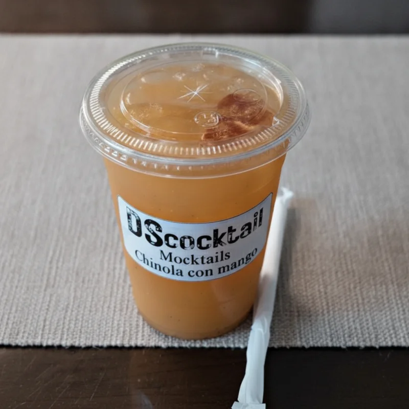 Mocktail Chinola con mango