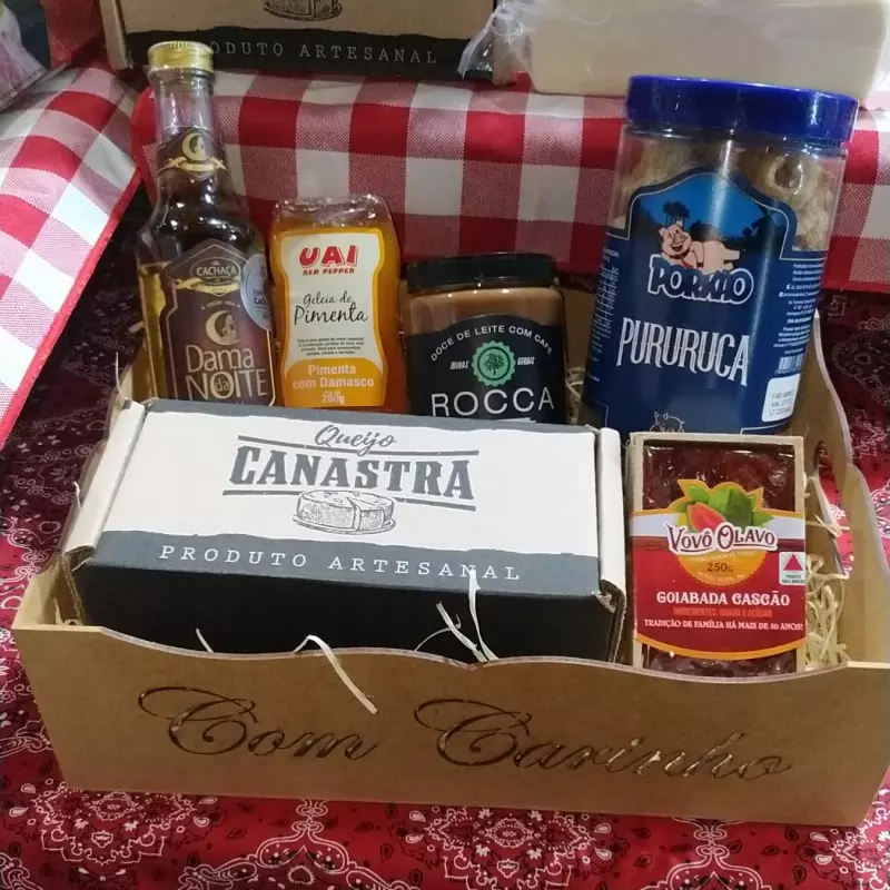 Caixa MDF Com Carinho*