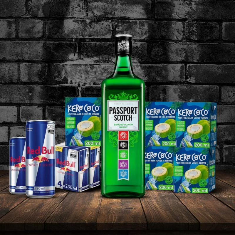 COMBO PASSPORT + REDBULL