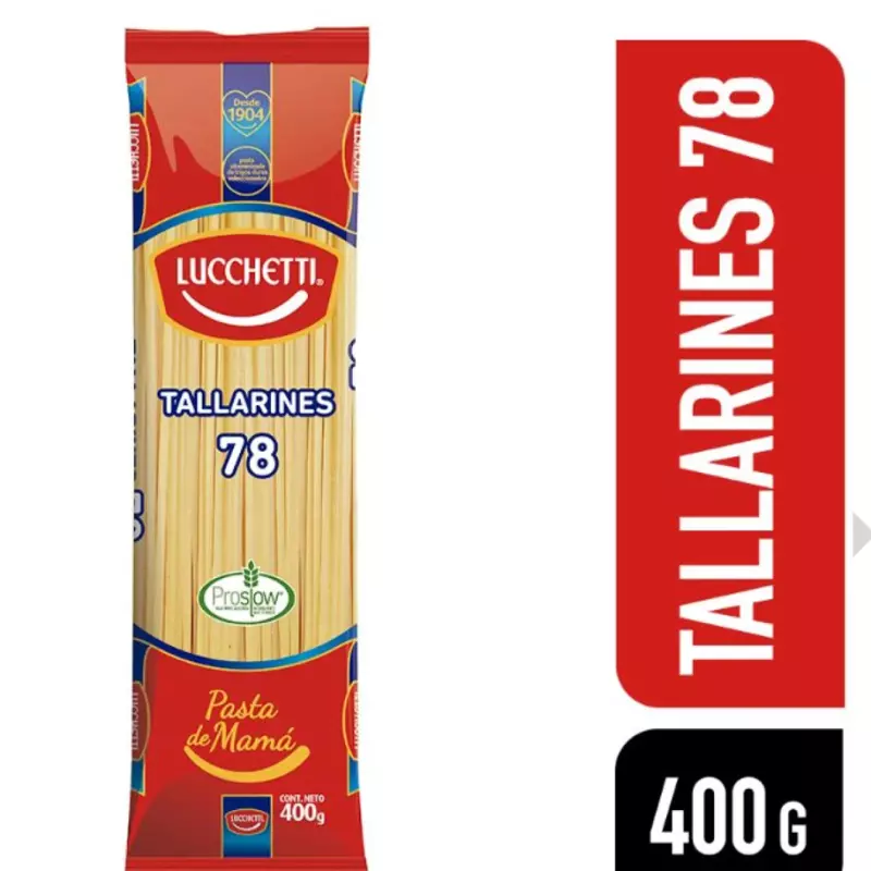 Pastas Lucchetti Tallarines 78