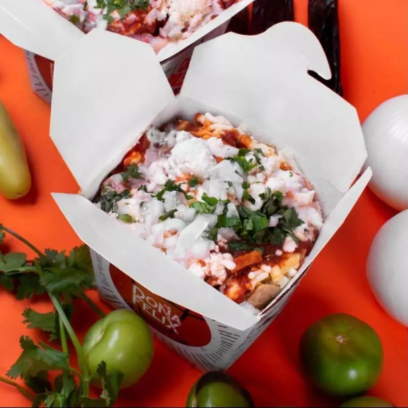 Chilaquiles con Sencillos